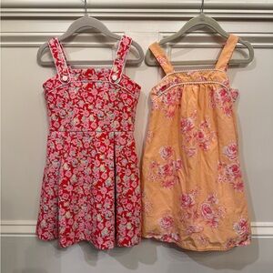 Two 4T Janie & Jack dresses